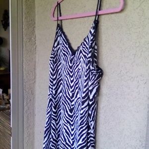 Zebra nightgown size XL.